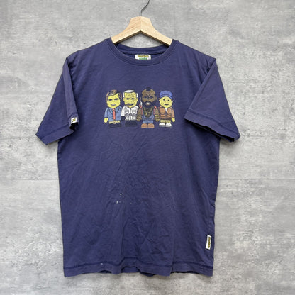 TOONSTAR Tシャツ　レゴ　キャラクター　カジュアル　ネイビー　シティ