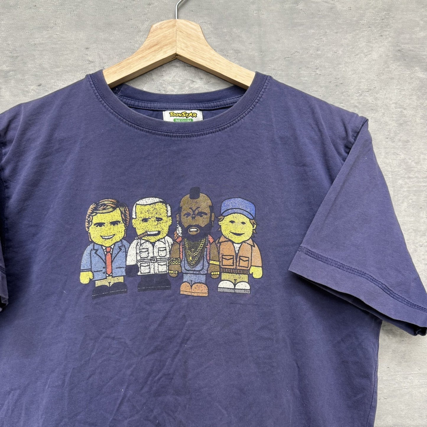 TOONSTAR Tシャツ　レゴ　キャラクター　カジュアル　ネイビー　シティ