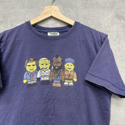 TOONSTAR Tシャツ　レゴ　キャラクター　カジュアル　ネイビー　シティ