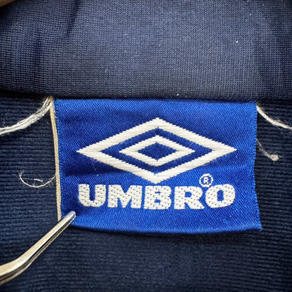 90s vintage 古着 UMBRO アンブロ トラックジャケット 袖ロゴ ジャージ Lサイズ