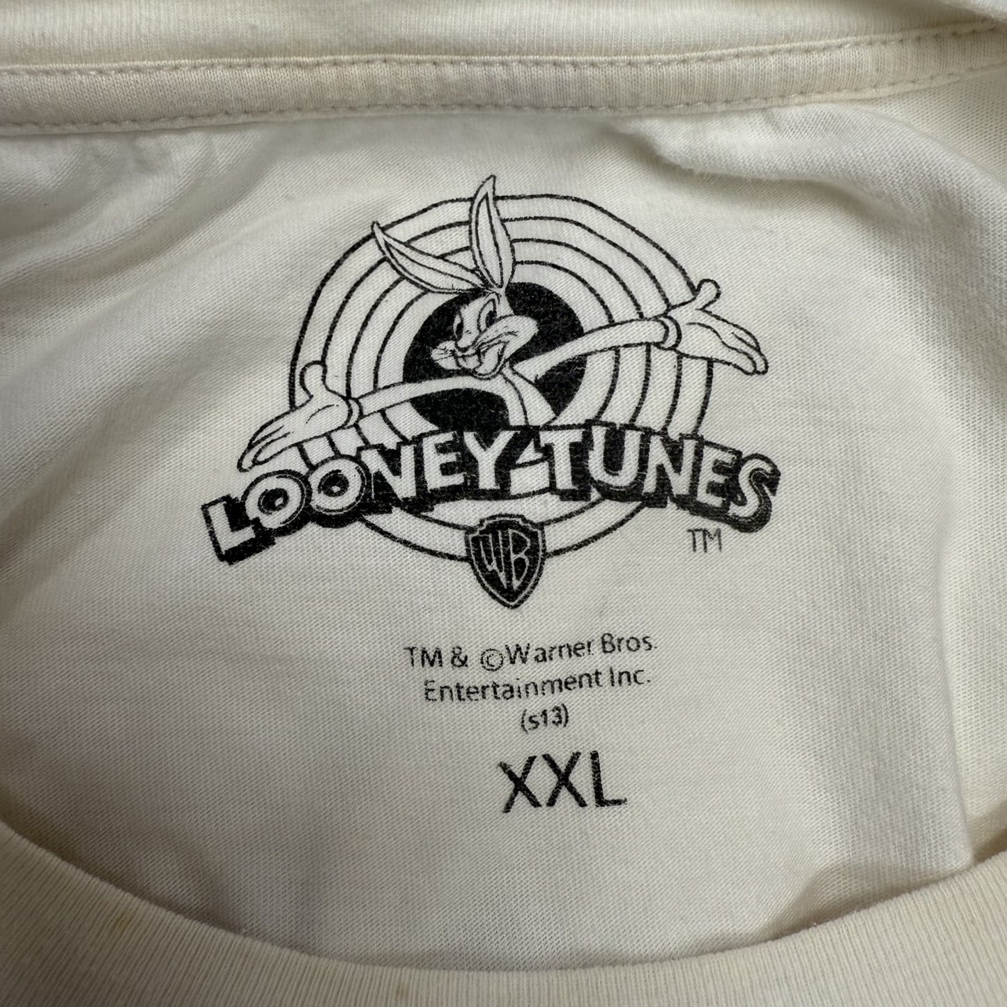 00s vintage 古着　ビンテージ　LooneyTunes ルーニ・テューズ　サッカー　キャラクター