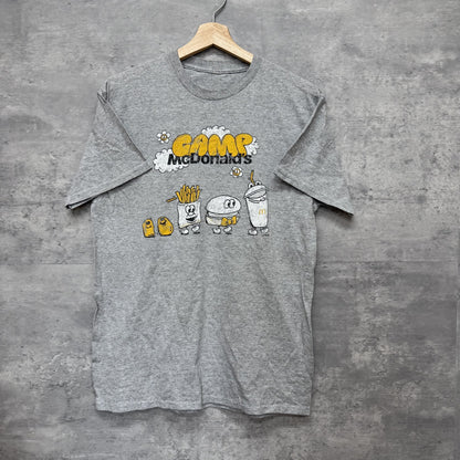 00s vintage 古着　ビンテージ　McDonald's マクドナルド　企業　カジュアル　グレー