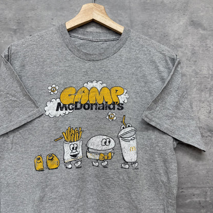 00s vintage 古着　ビンテージ　McDonald's マクドナルド　企業　カジュアル　グレー