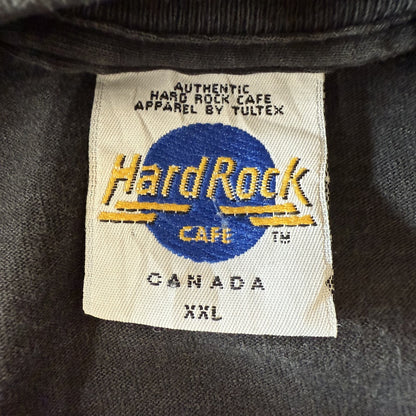 USA製　80s 90s vintage 古着　ビンテージ　アメリカ製　ハードロック　HardRock カジュアル　シティ　フロントプリント