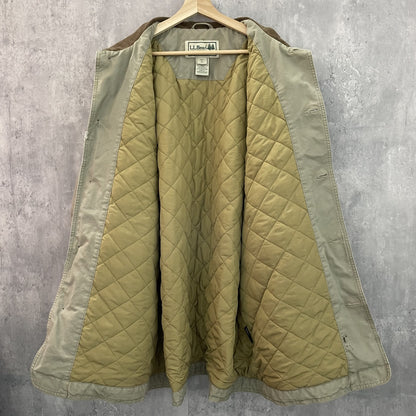 90s vintage 古着　ビンテージ　エルエルビーン　L.L.Bean アウトドア　ハンティングジャケット　襟コーデュロイ　メンズ