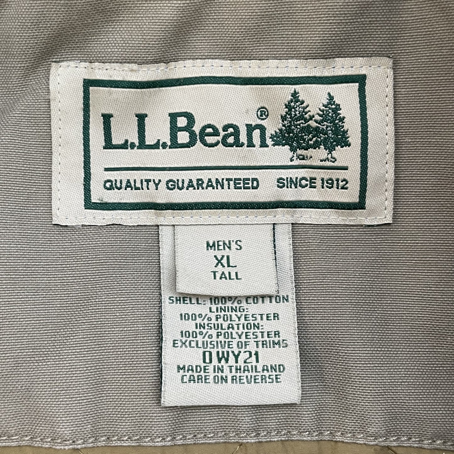 90s vintage 古着　ビンテージ　エルエルビーン　L.L.Bean アウトドア　ハンティングジャケット　襟コーデュロイ　メンズ