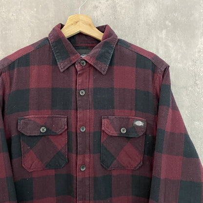 00s vintage 古着　ビンテージ　ディッキーズ　Dickies チェックシャツ　ネルシャツ　アメカジ　ストリート