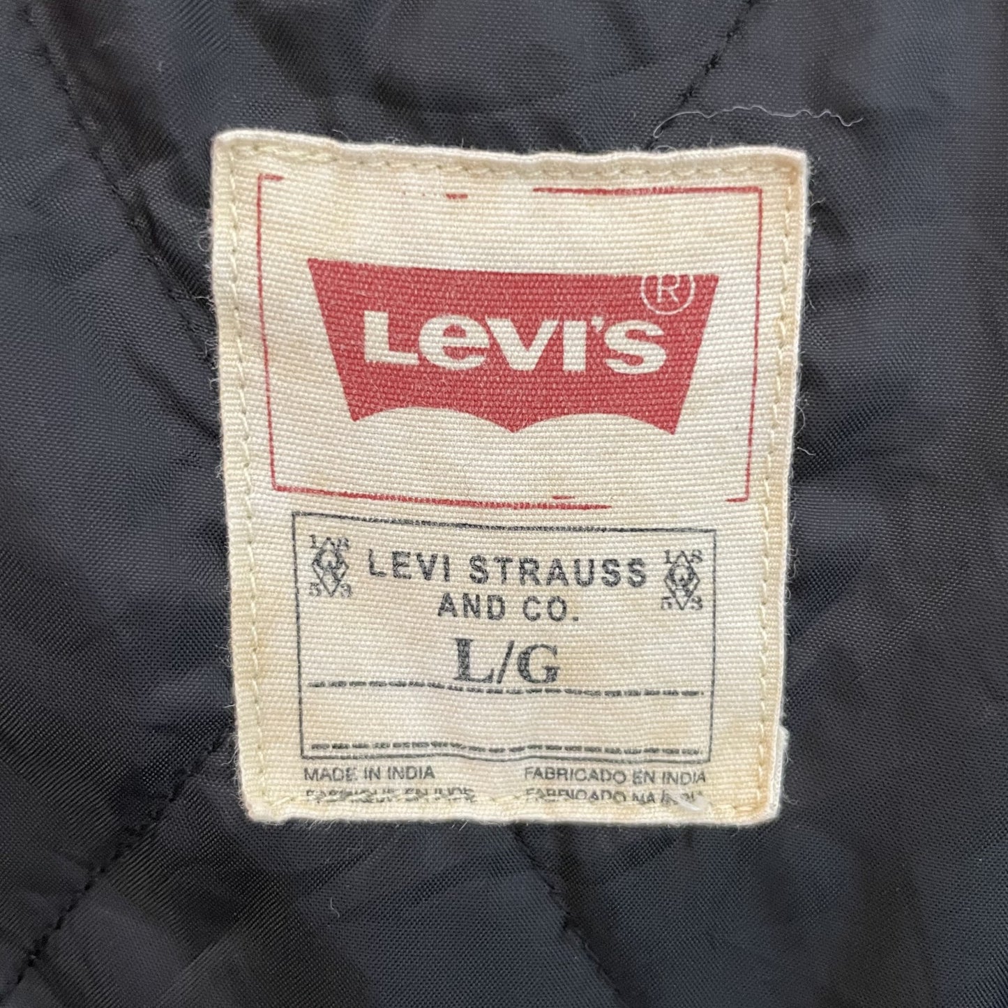 00s vintage 古着　ビンテージ　リーバイス　Levi's ミリタリー　サンプリング　ウールジャケット　裏地キルティング