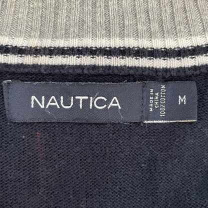 00s vintage 古着　ビンテージ　ノーティカ　NAUTICA　 ハーフジップ　長袖シャツ　無地　ロングスリーブ