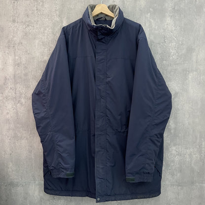 90s vintage 古着　ビンテージ　エルエルビーン　L.L.Bean マウンテンパーカー　ダブルジップ　ネイビー　オーバーサイズ