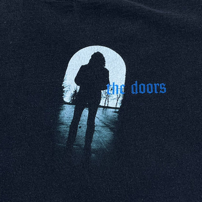 00s TENNESSEE RIVER THE DOORS JIM MORRISON 追悼Tシャツ ドアーズ ジム・モリソン 古着 ビンテージ 半袖 Tシャツ ブラック