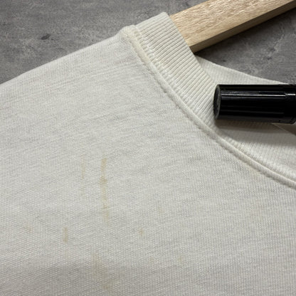 90s vintage 古着　ビンテージ　ハードロック　HardRock 胸元　バックプリント　アメカジ　ホワイト