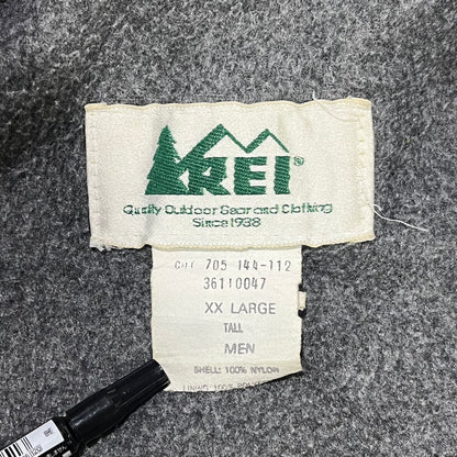 80s USA製 REI GORE-TEX ウォームアップジャケット ナイロンジャケット レイ ゴアテックス アウトドア 80年代 古着 ビンテージ ネイビー