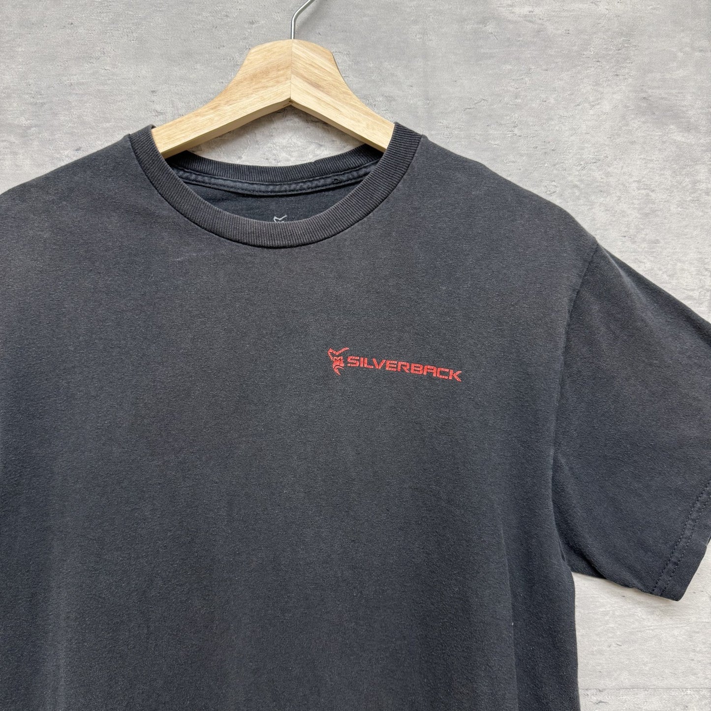 00s vintagえ古着　ビンテージ　SILVER BACK シルバーバック　ゴリラ　アメカジ　胸　バックプリント　ブラック