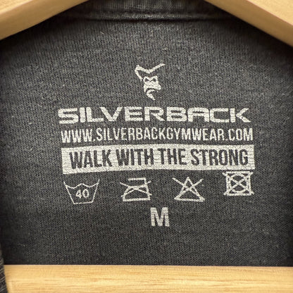 00s vintagえ古着　ビンテージ　SILVER BACK シルバーバック　ゴリラ　アメカジ　胸　バックプリント　ブラック