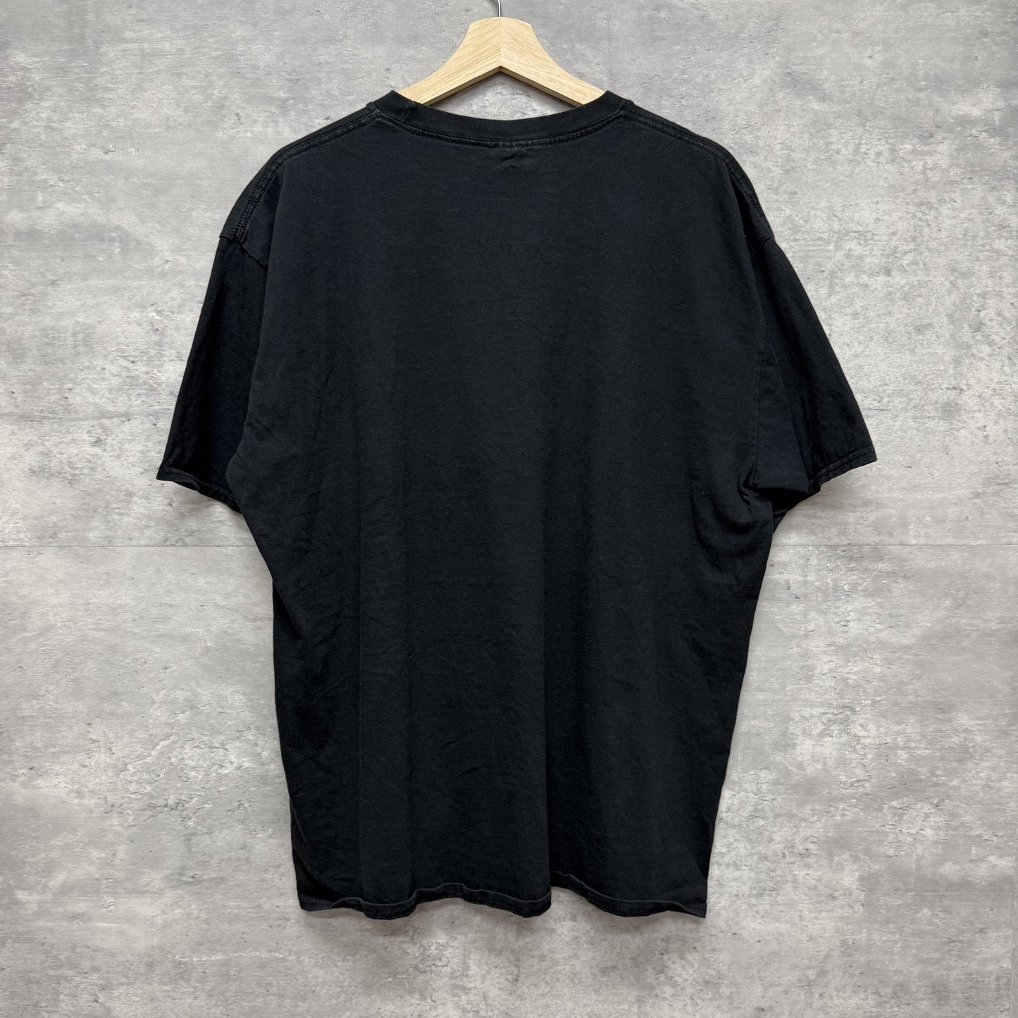00s vintage 古着　ビンテージ　ギルダン　GILDAN ワンポイントプリント　ストリート　スケーター　ブラック