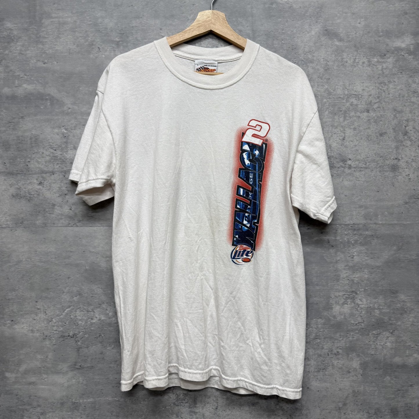 90s vintage 古着　ビンテージ　モーター系　ストリート　両面プリント　WINNER'S CIRCLE ホワイト