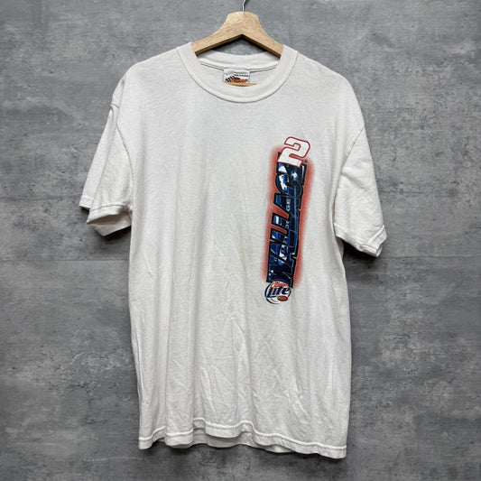 90s vintage 古着　ビンテージ　モーター系　ストリート　両面プリント　WINNER'S CIRCLE ホワイト