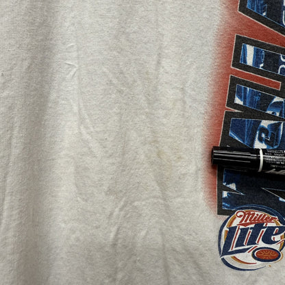 90s vintage 古着　ビンテージ　モーター系　ストリート　両面プリント　WINNER'S CIRCLE ホワイト