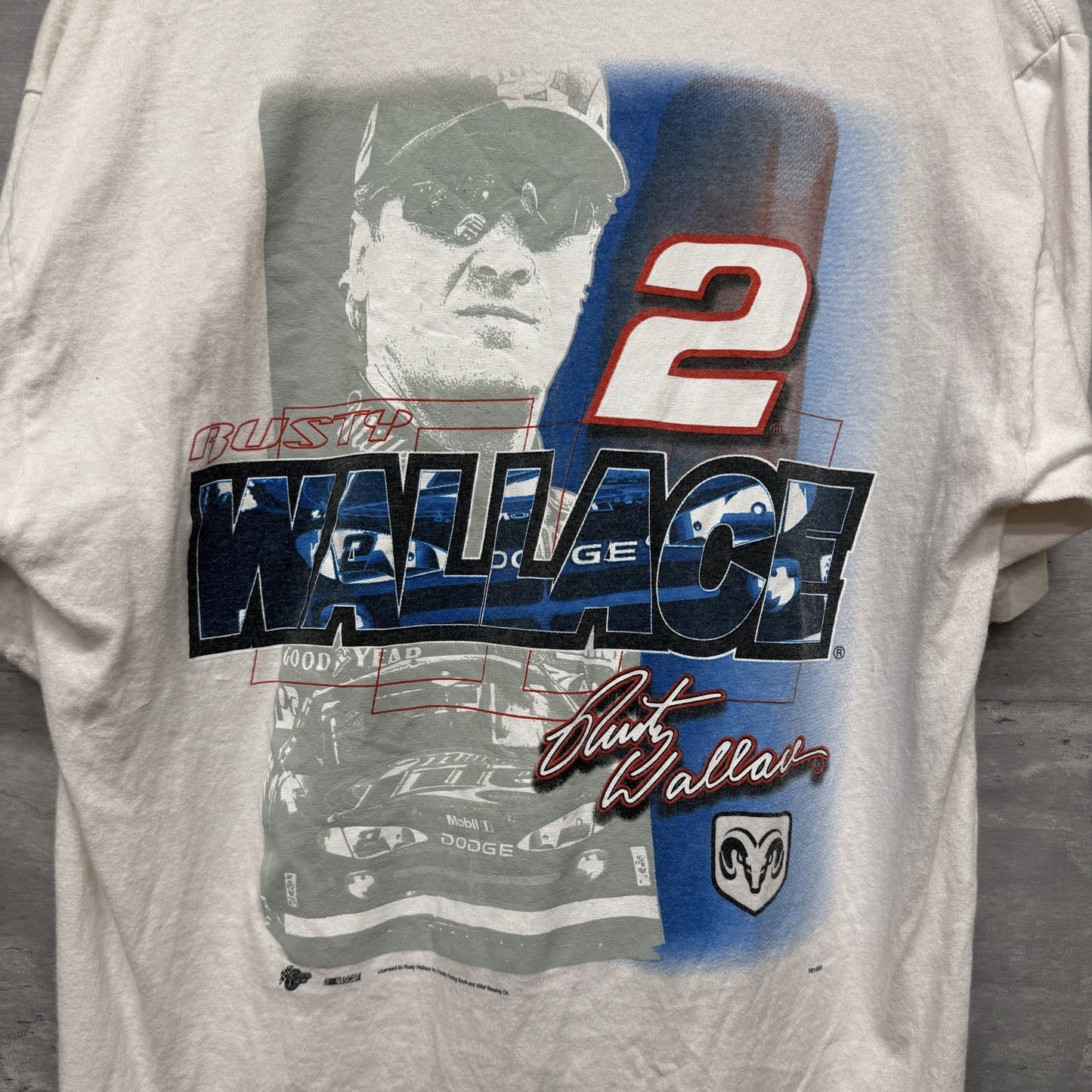 90s vintage 古着　ビンテージ　モーター系　ストリート　両面プリント　WINNER'S CIRCLE ホワイト