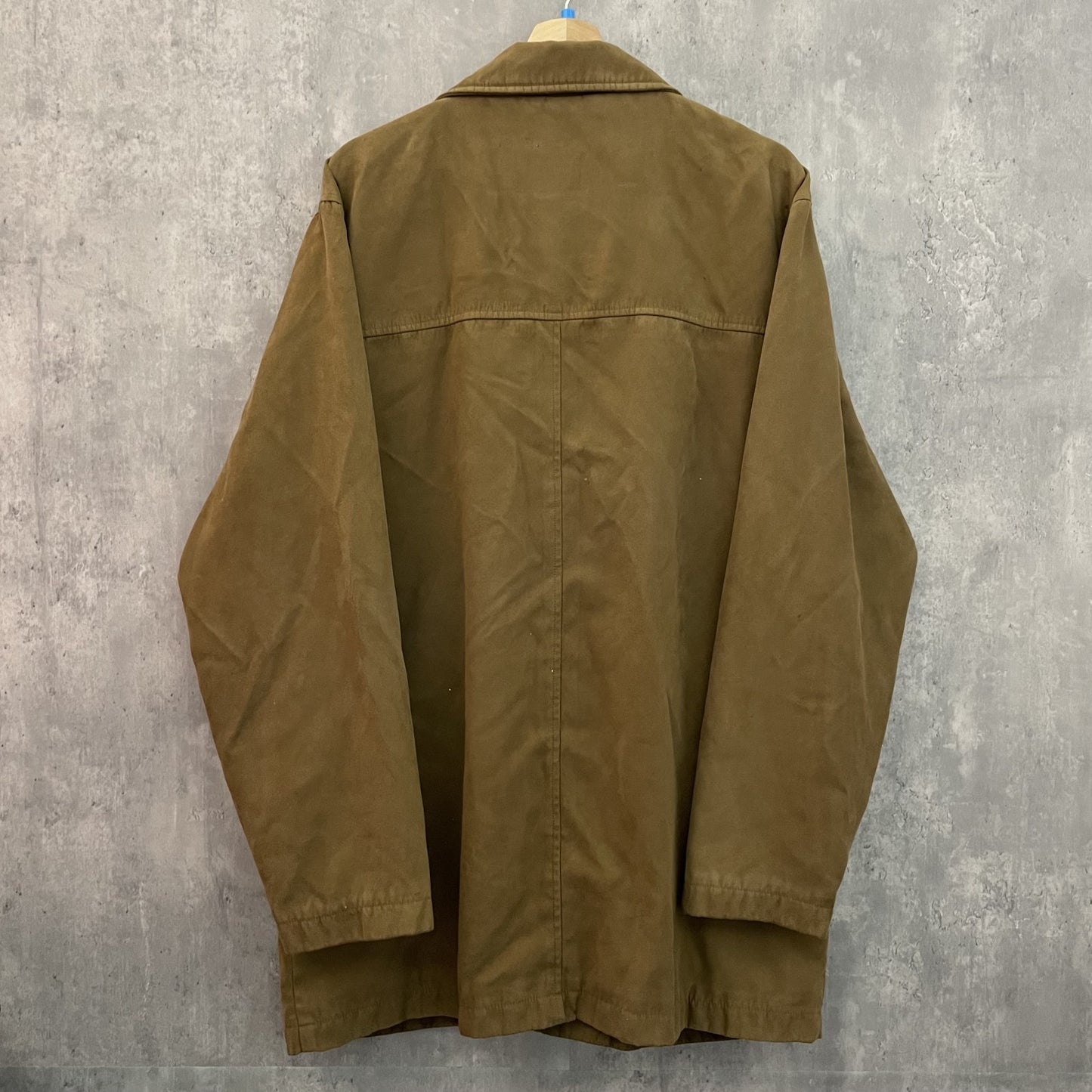 00s vintage 古着　ビンテージ　ROUNDTREE&YORKE ベロア　ハンティングジャケット　カバーオール　無地　