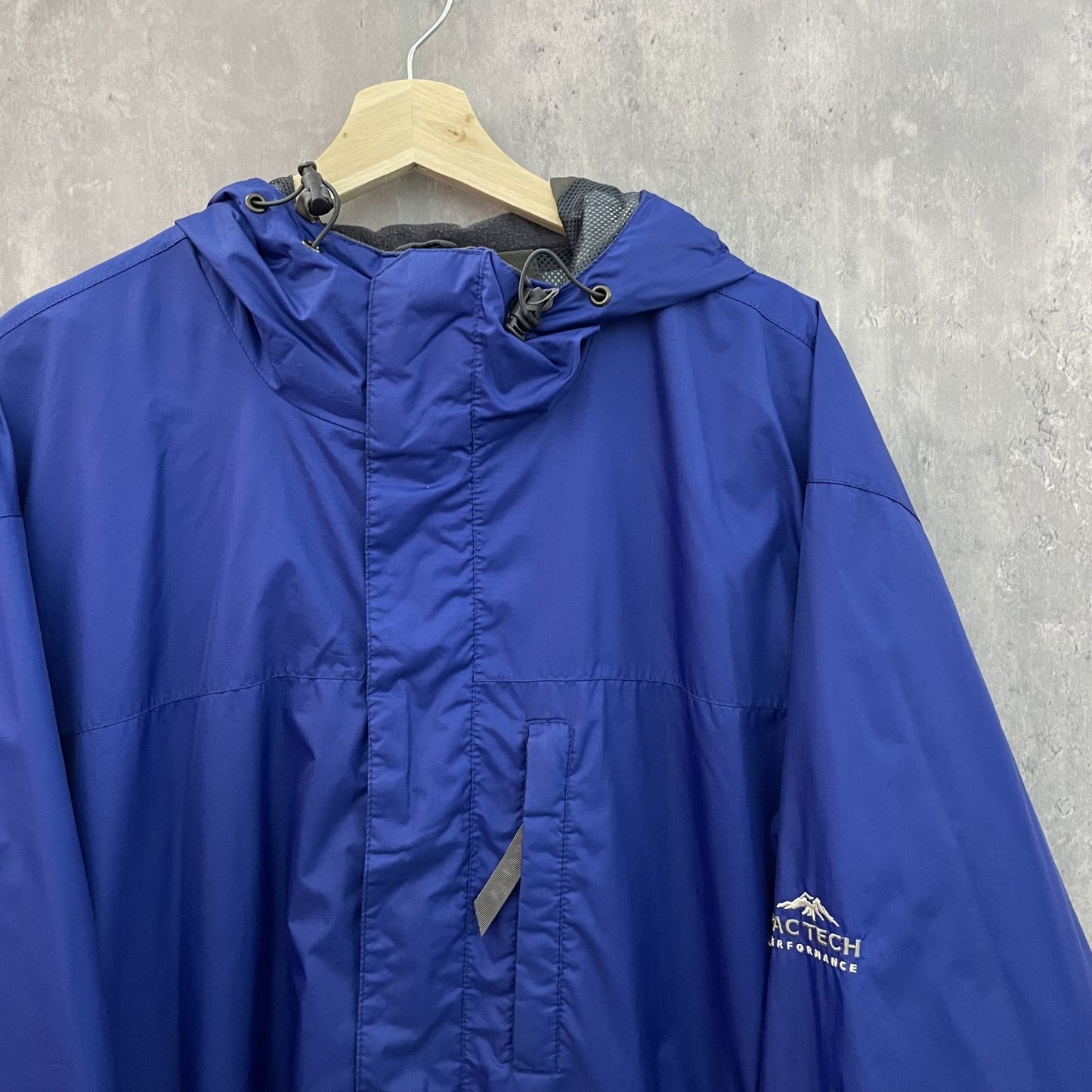 00s vintage 古着　ビンテージ　マウンテンパーカー　パシフィック　PACIFIC TRAIL 裏地メッシュ　無地　アウトドア