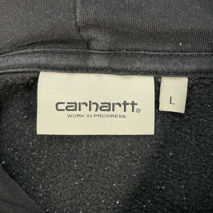 00s vintage 古着　ビンテージ　カーハート　Carhartt 　無地　パーカー　ストリート　袖ロゴ刺繍