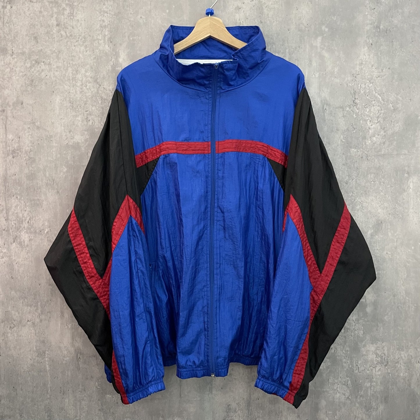 90s vintage 古着　ビンテージ　ナイロンジャケット　NORTHERN CLIMATE フルジップ　マルチカラー　アウトドア