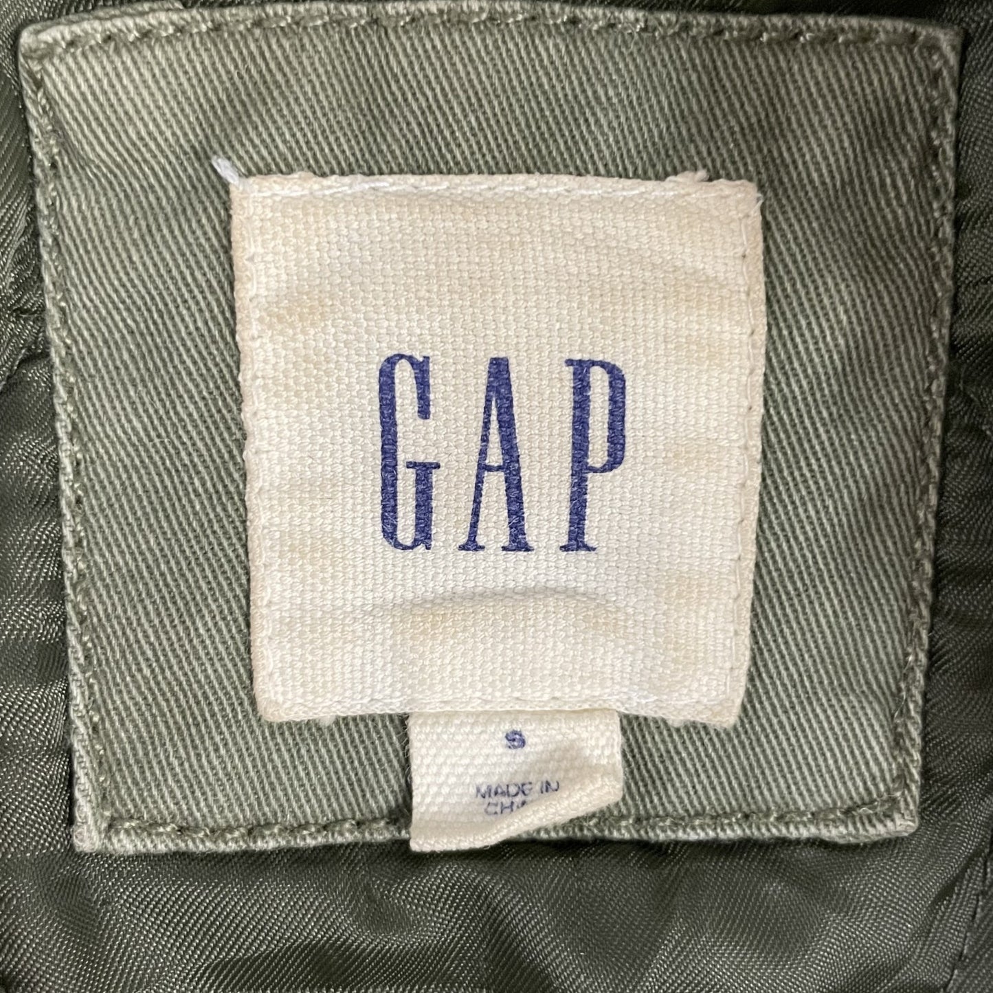 00s vintage 古着　ビンテージ　OLDGAP オールドギャップ　コート　カジュアル　ビックボタン