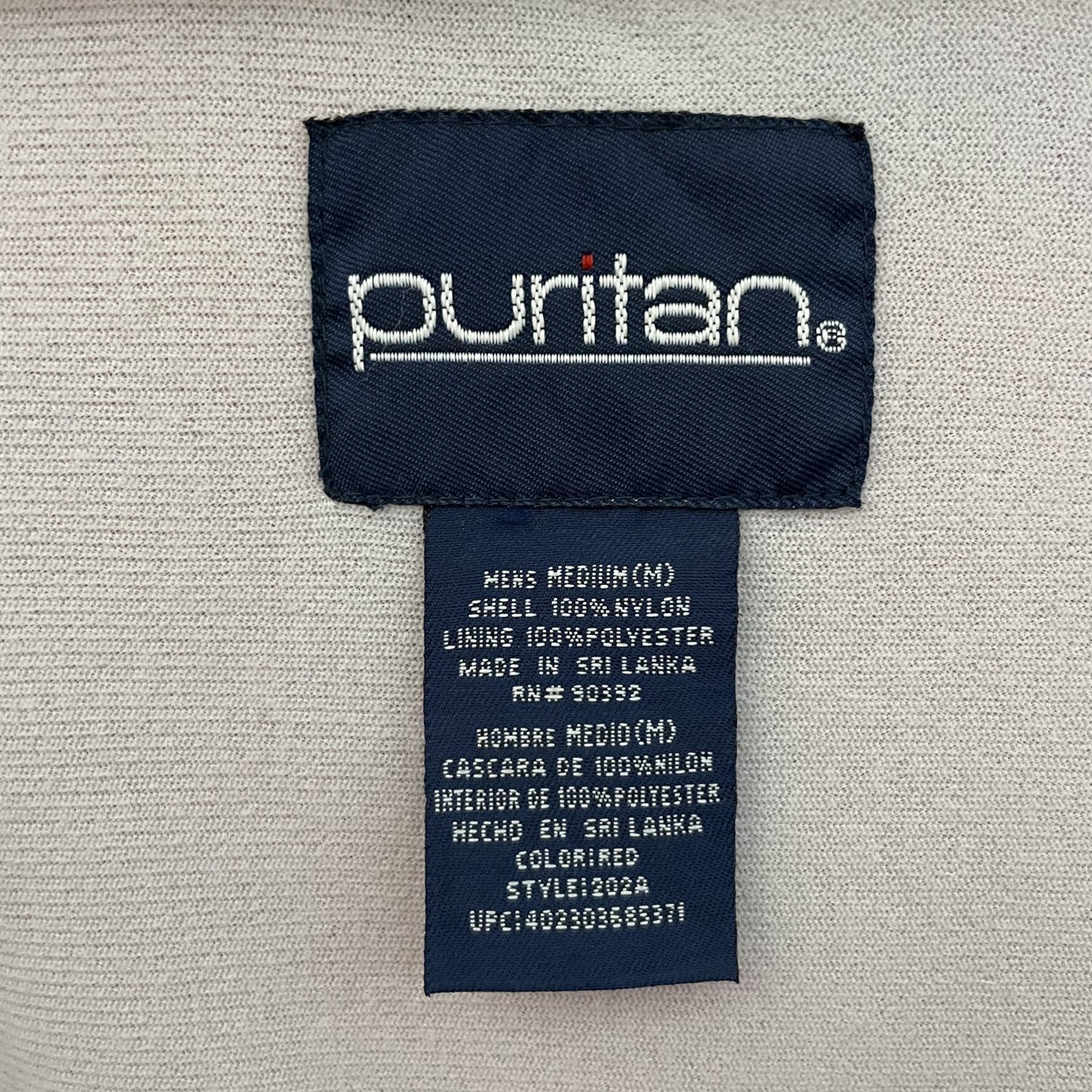 90s vintage 古着　ビンテージ　ピューリタン　スケーター　コーチジャケット　PURITAN ナイロンジャケット