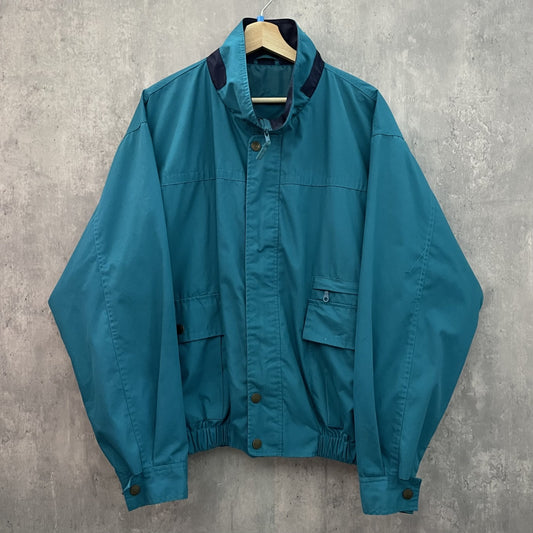 00s vintage 古着　ビンテージ　Windbreaker カジュアル　ストリート　カップショルダー　テック　フルジップ