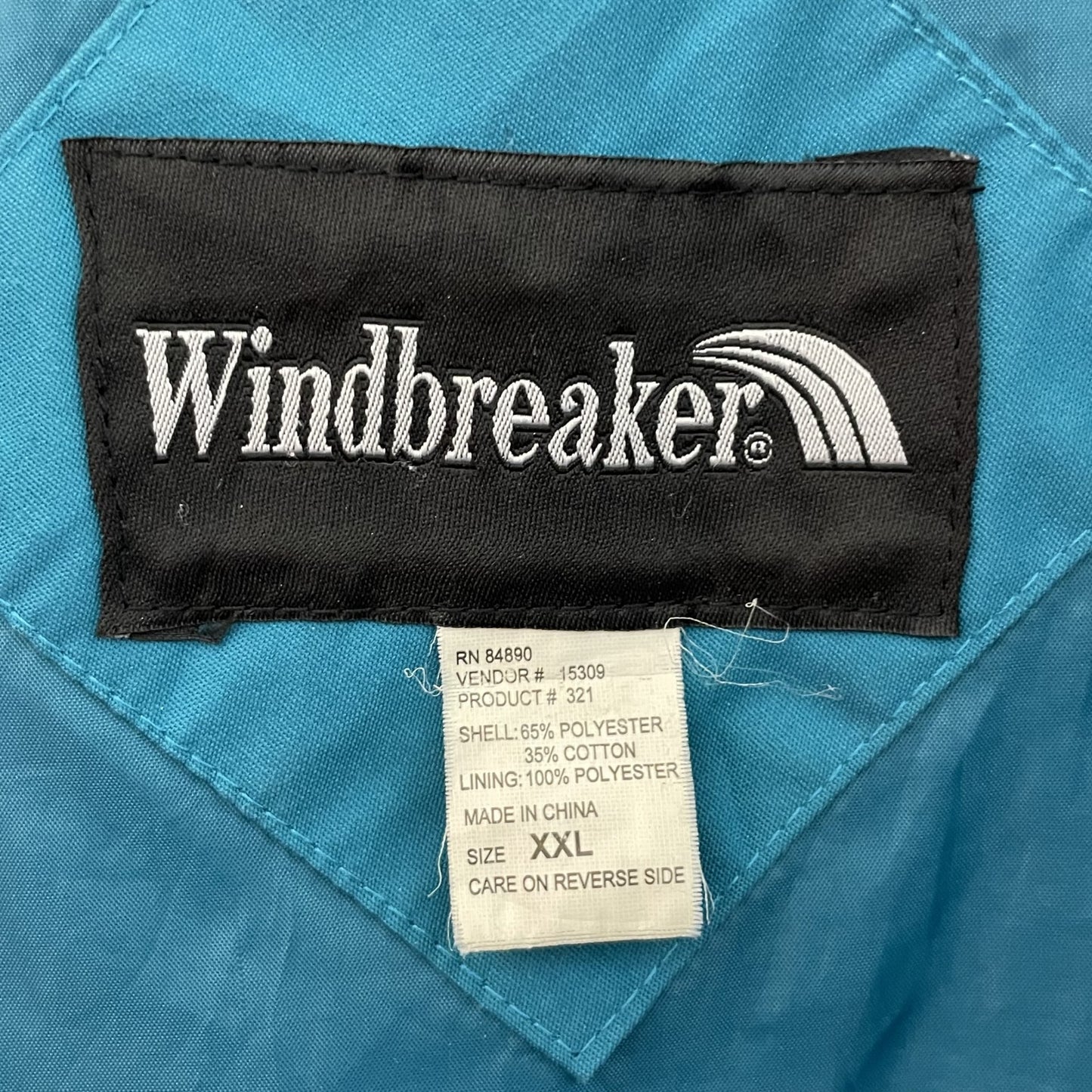 00s vintage 古着　ビンテージ　Windbreaker カジュアル　ストリート　カップショルダー　テック　フルジップ