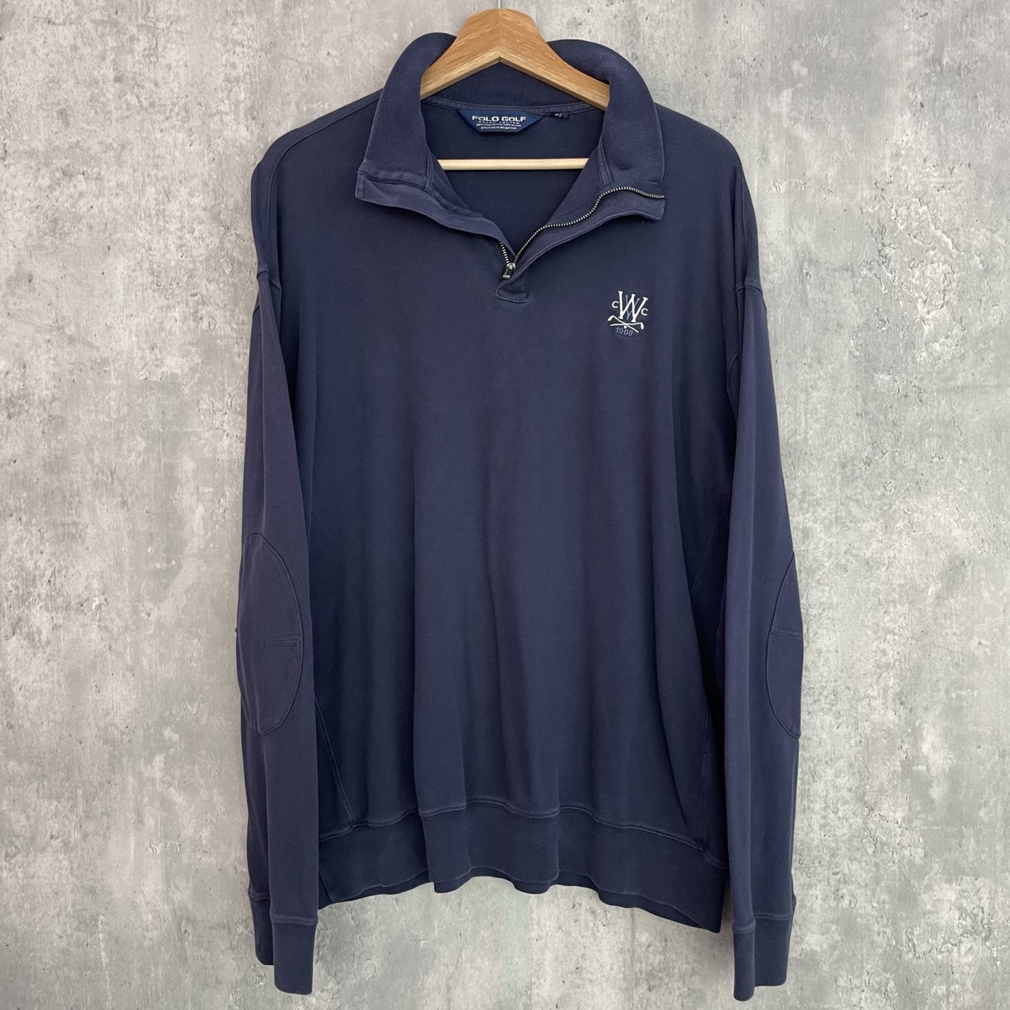 90s POLOGOLF ポロゴルフ ハーフジップ スウェットシャツ XLサイズ ラルフローレン RalphLauren 古着 vintage ビンテージ