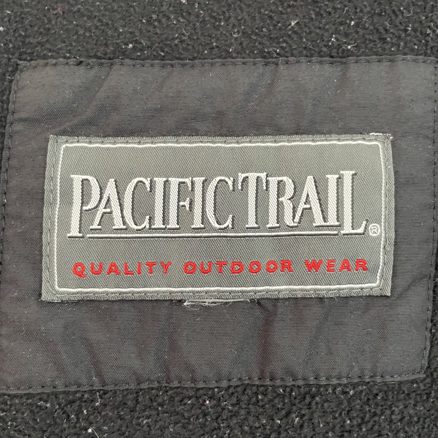 90s vintage 古着　ビンテージ　PACIFIC TRAIL マウンテンジャケット　フルジップ　アウトドア　無地