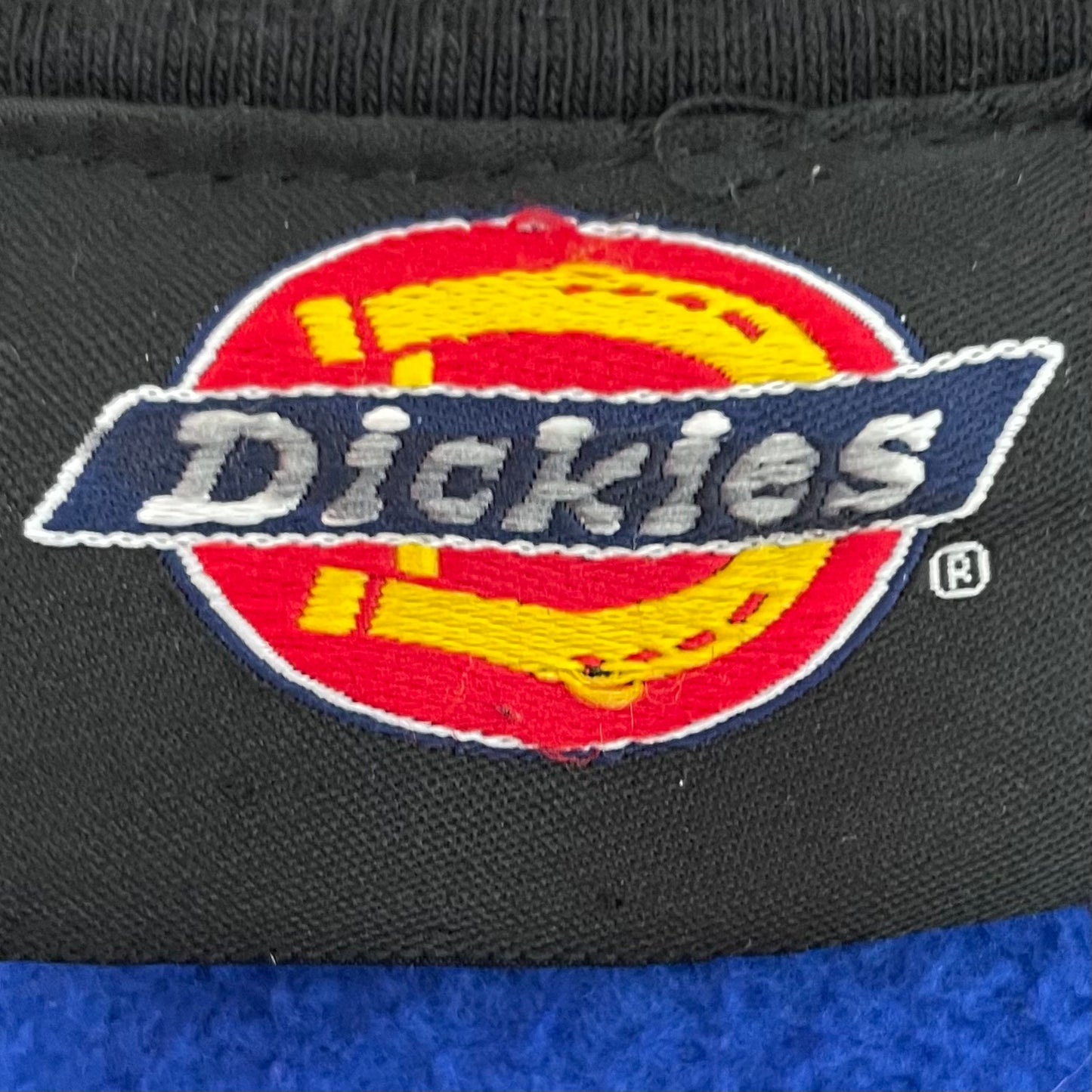 00s vintage 古着　ビンテージ ディッキーズ　Dickies パーカー　フルジップ　ツートンカラー　無地　ストリート