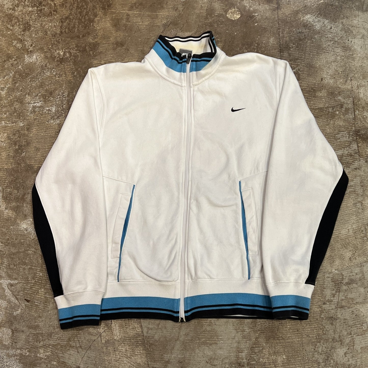 nike　sweat track jacket ホワイト　M