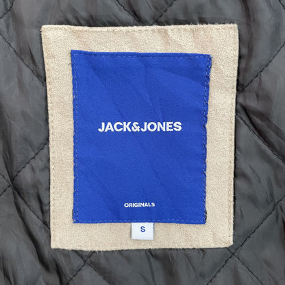 00s vintage 古着　ビンテージ　スタジャン　JACK&JONES 裏地キルティング　ストリート　スナップボタン