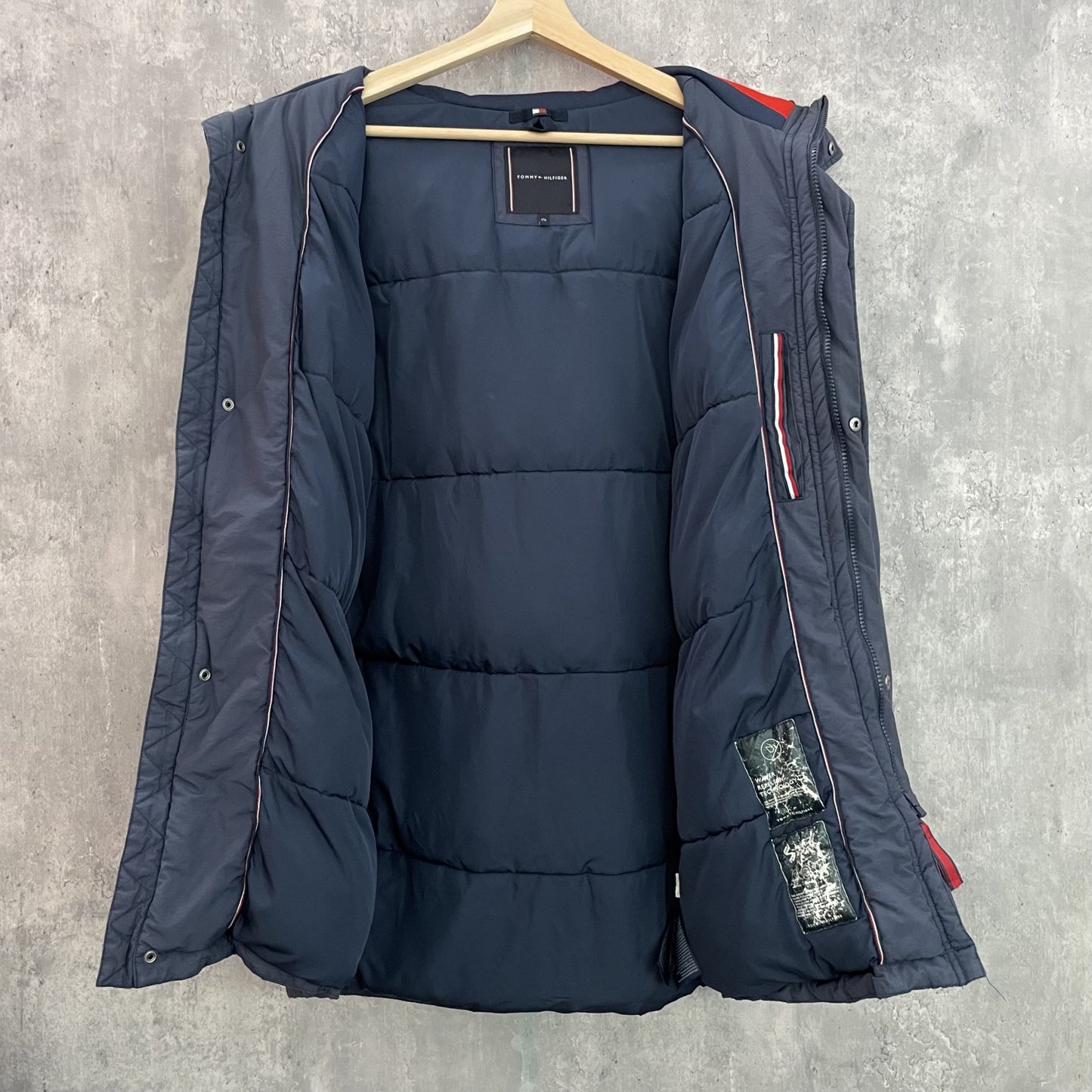 00s vintage 古着　ビンテージ　トミーヒルフィガー　TOMMYHILFIGER ナイロンジャケット　フルジップ