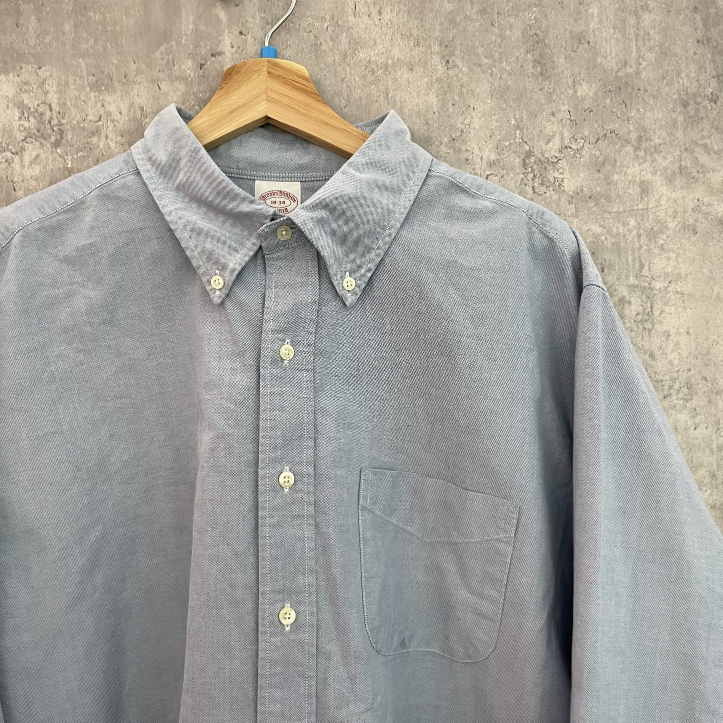 90s vintage 古着　ビンテージ　ブルックスブラザーズ　USA製　BrooksBrothers 長袖シャツ　ボタンダウン