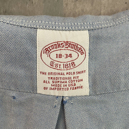 90s vintage 古着　ビンテージ　ブルックスブラザーズ　USA製　BrooksBrothers 長袖シャツ　ボタンダウン