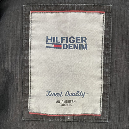 00s vintage 古着　ビンテージ　トミーヒルフィガー　TOMMYHILFIGER ジャケット　ミリタリーサンプリング　ヘリンボーン　フルジップ