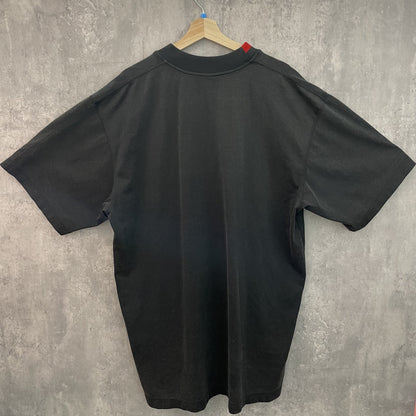 00s vintage 古着　ビンテージ　NIKE ナイキ　NBA ストリート　フロントロゴ　Vネック　半袖シャツ