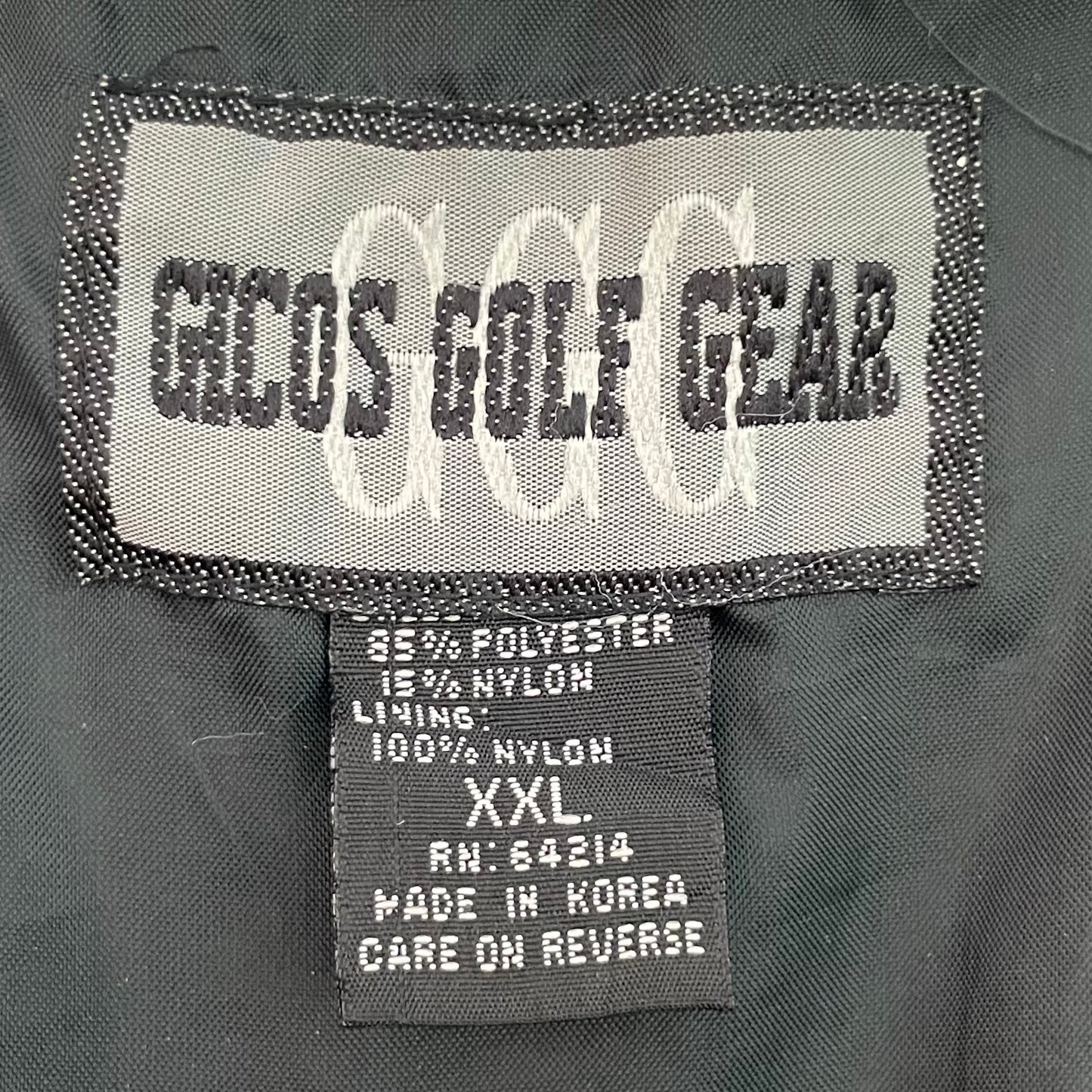 90s vintage 古着　ビンテージ　GICOS GOLF GEAR ナイロンジャケット　ストリート　スケーター　フルジップ