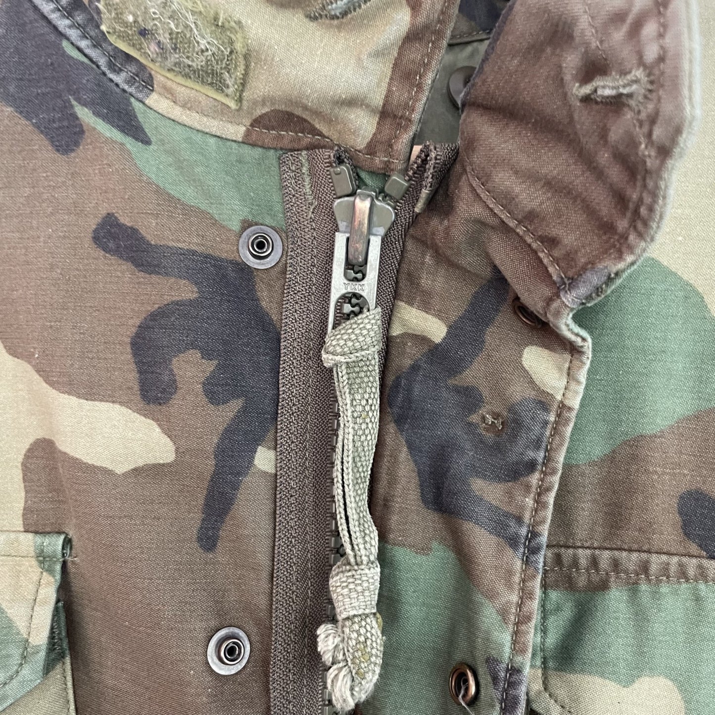 00s vintage ビンテージ　古着　M-65 フィールドジャケット　4th モデル　ミリタリー　military ジップアップ　カモ柄　USA