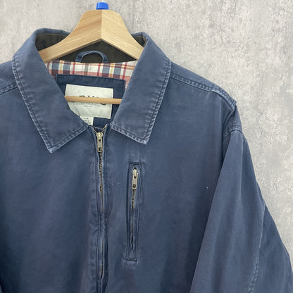 90s vintage 古着　ビンテージ　ORVIS オービス　ブルゾン　内側チャック　フルジップ