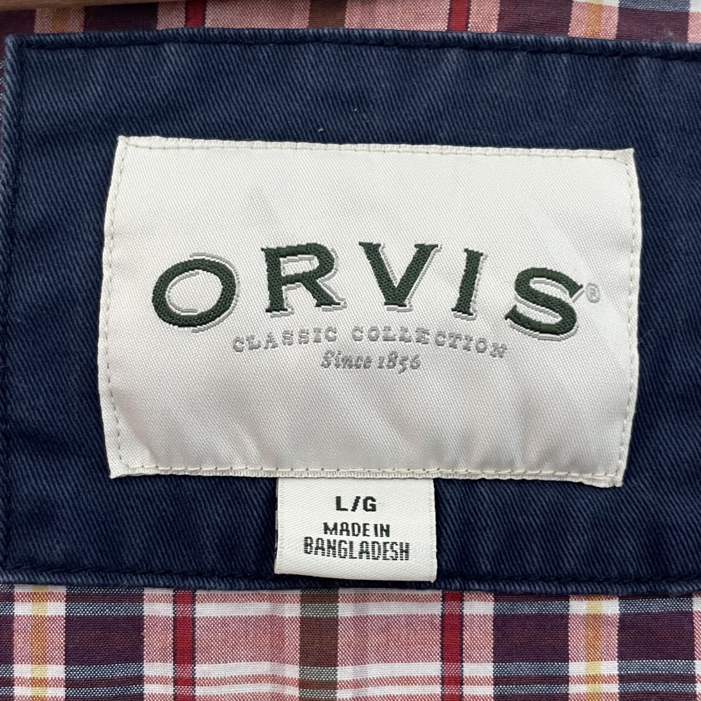 90s vintage 古着　ビンテージ　ORVIS オービス　ブルゾン　内側チャック　フルジップ