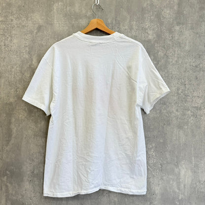 90s HANES ビックロゴ半袖Tシャツ ビンテージ シングルステッチ Lサイズ 古着