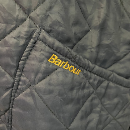 90s vintage 古着　ビンテージ　Barbour バブアー　キルティングジャケット　ライナー　襟コーデュロイ