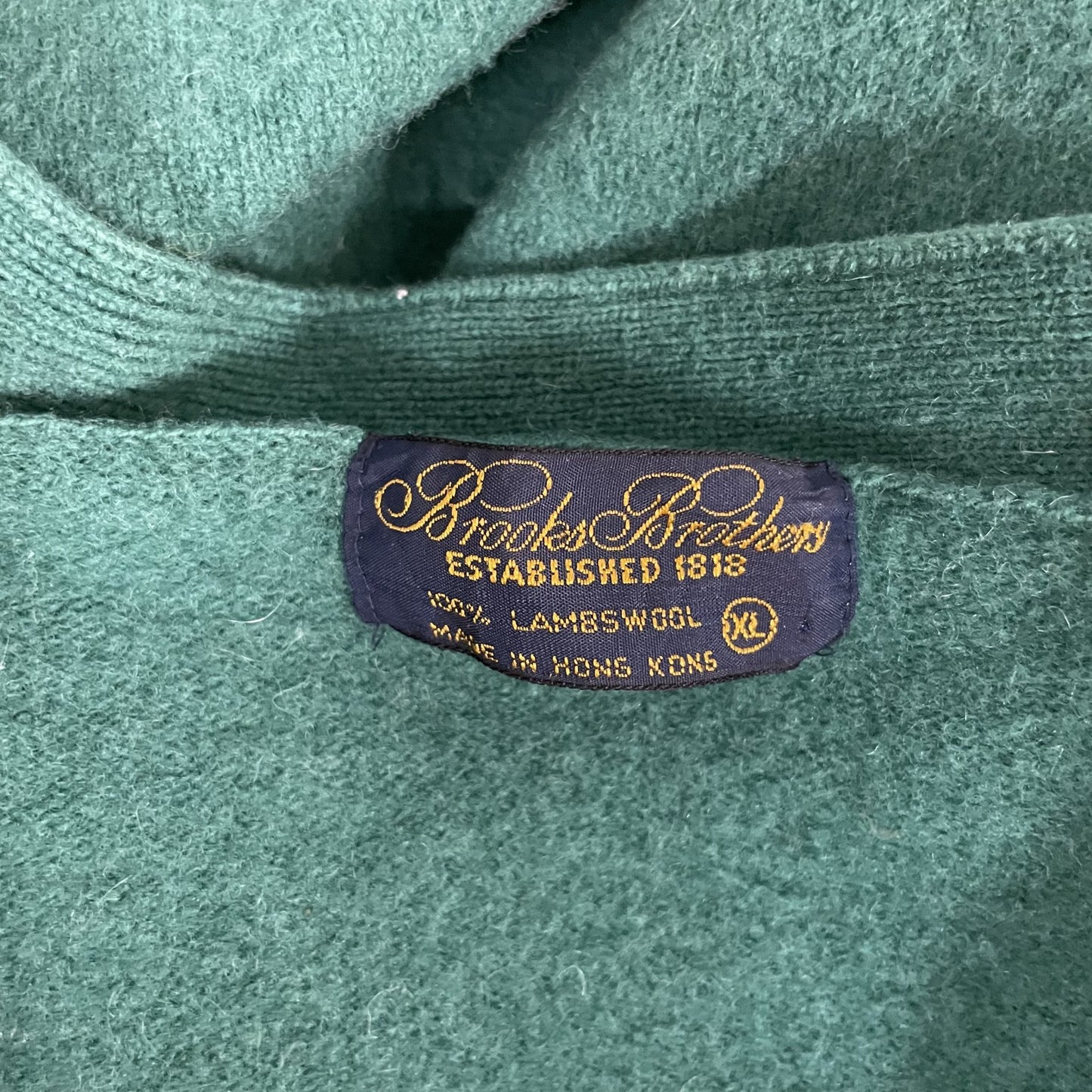 80s vintage　BrooksBrothers  古着　ビンテージ　ブルックスブラザーズ　ウール　カーディガン　