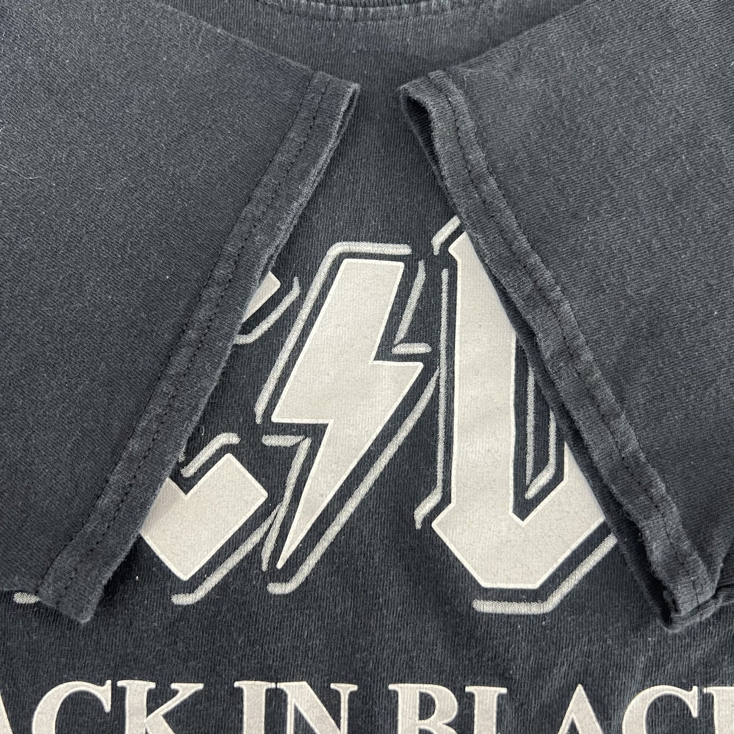 00s ACDC バンドＴシャツ BACK IN BLACK ロック バングラデッシュ制 古着